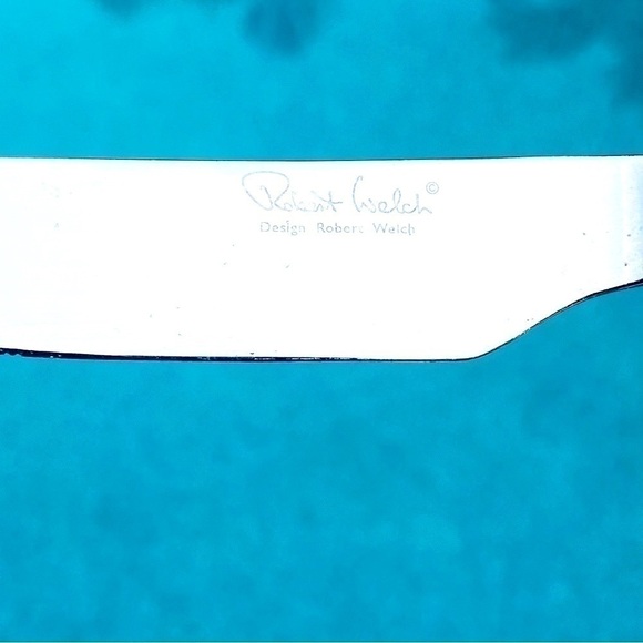 Set of 6 Robert Welch designer Meridian Stainless Satin Knives Discontinued - Picture 3 of 9